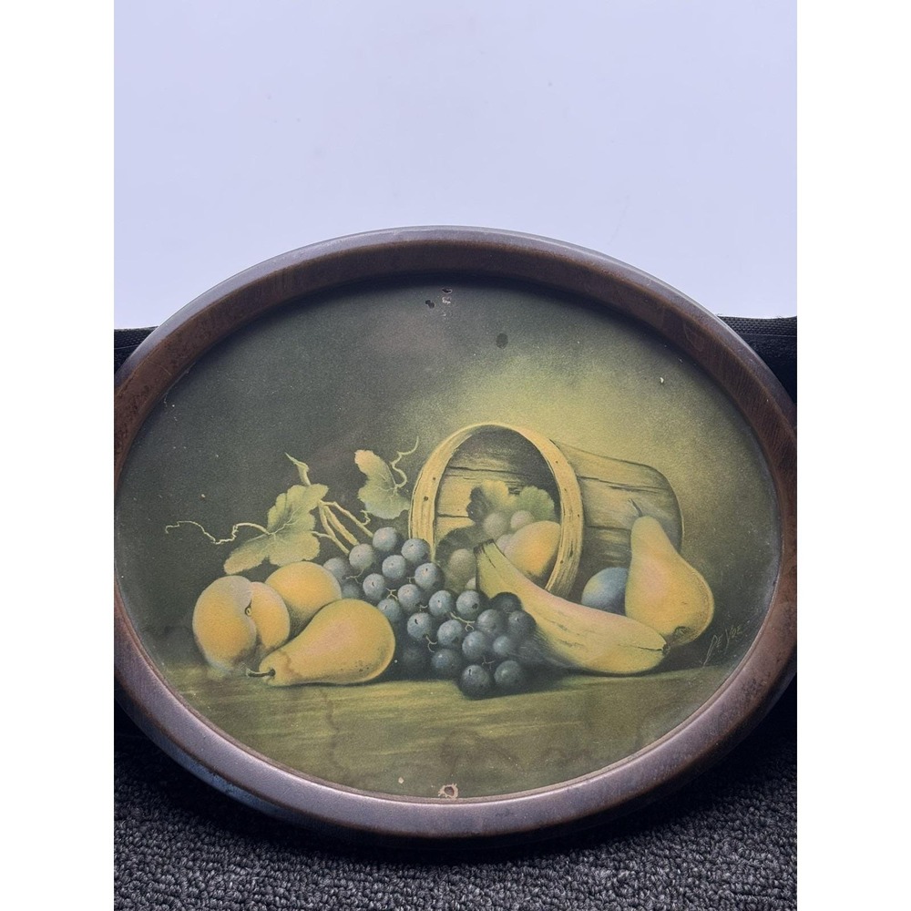 Devoe lithographic framed fruit print
